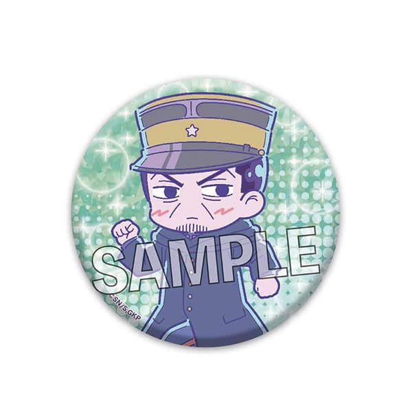 ゴールデンカムイ 月島軍曹 缶バッジ ごちきゃら缶バッジゴールデンカムイ/月島軍曹 | ベルハウスショップ